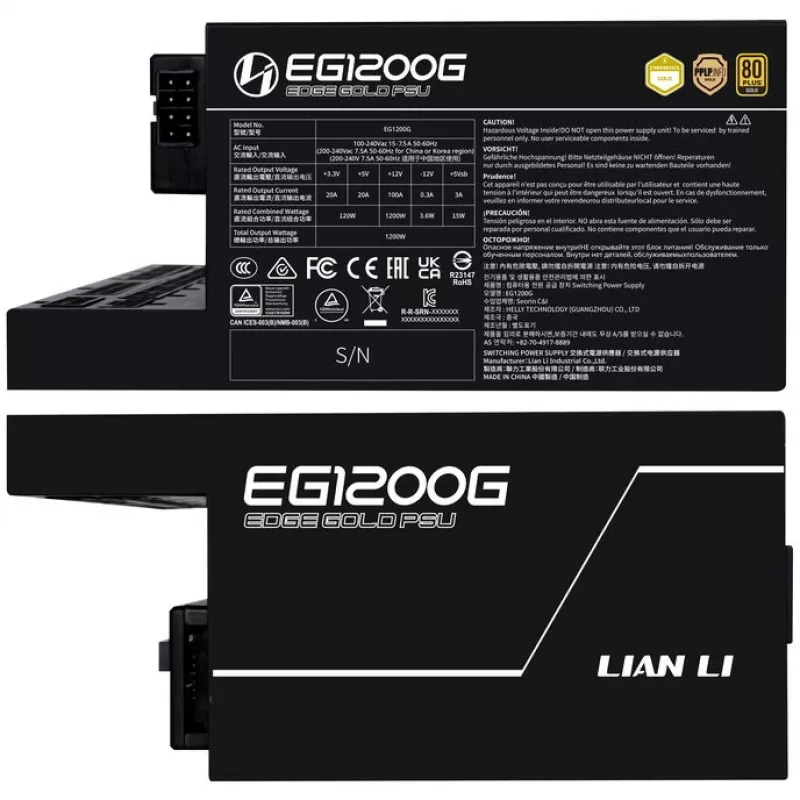 Zasilacz Lian Li EG1200G 1200 W
