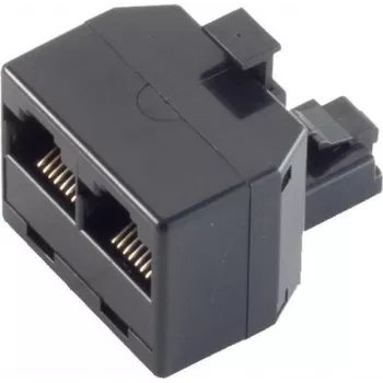 Złącze przewodowe ShiverPeaks BS71230-8 3xRJ-45 Czarny