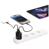 Ładowarka USB usams USA001629 25W 1×USB-C + 1×USB-A szybkie ładowanie