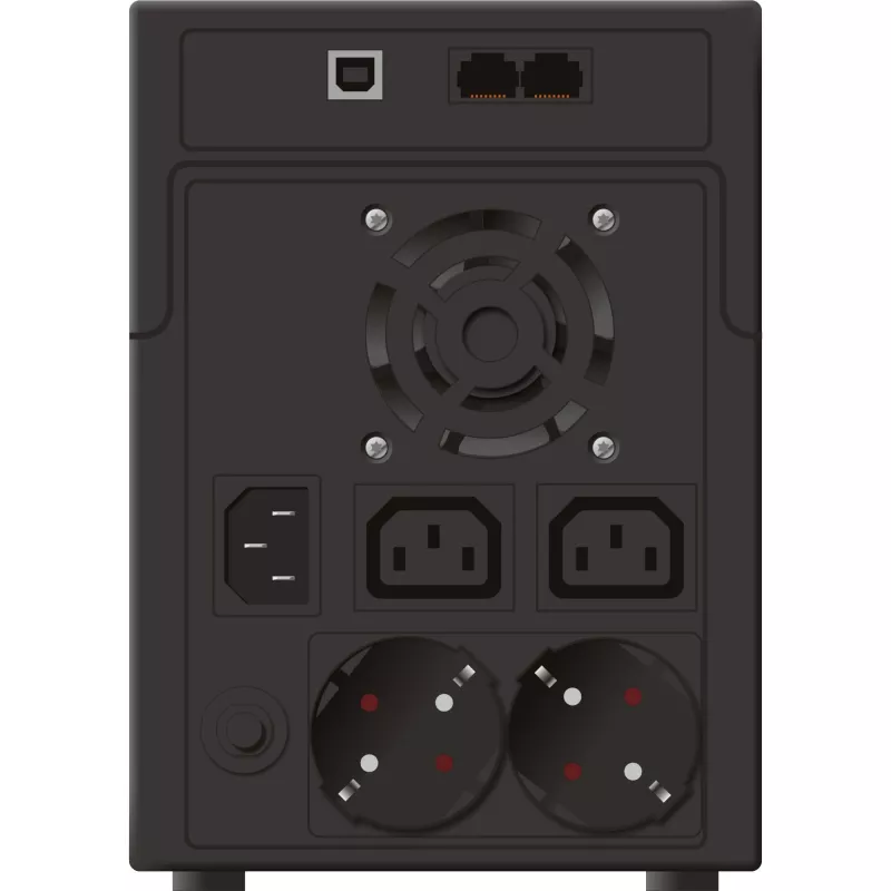 PowerWalker VI 2200 SHL Schuko zasilacz bezprzerwowy (UPS) Line-Interactive 2,2 kVA 1200 W 4 wyjścia AC
