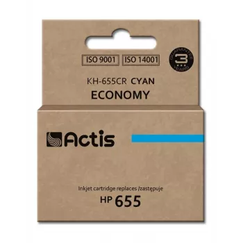 Tusz Actis KH-655CR (zamiennik HP 655 CZ110AE; Standard; 12 ml; cyjan)