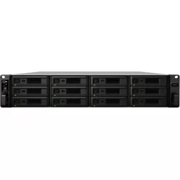 Synology SA3200D serwer NAS, 12 zatok, do montażu w szafie rack, RAID 0/1/5/6/10/JBOD/RAID F1, 16 GB RAM, GbE/10GbE, iSCSI, 2U (SA3200D)