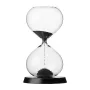 Hourglass Rituali Domestici Scorrendo U30793105B78 Czarny 13.5 x 23 cm klepsydra