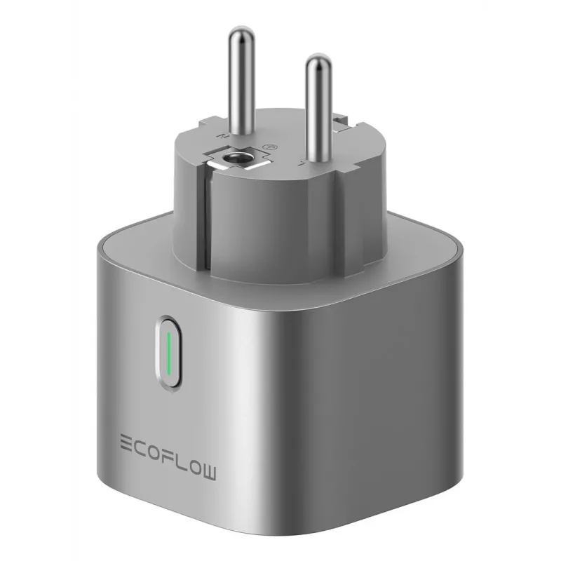 Smart Plug EcoFlow EFA-SMARTPLUG-EU-4P Indoor srebrny