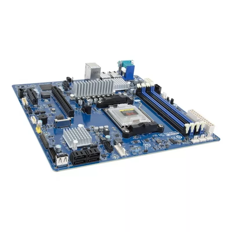 Płyta główna GIGABYTE MC13-LE1 B650E microATX dla AMD AM5 (Ryzen 7000/9000, DDR5, 4x DIMM, 10Gb LAN, 2x RJ-45, 4x SATA III, M.2, RAID)