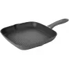 Patelnia grillowa BALLARINI 75002-941-0 kwadratowa szara 28 cm