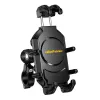 Pasywny uchwyt UleFone Armor Mount Pro do telefonów komórkowych — mocowanie na kierownicę, do rowerów i hulajnóg, czarny