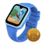 Smartwatch Garett Kids Vibe Ai 4G niebieski — śledzenie GPS, wodoodporny