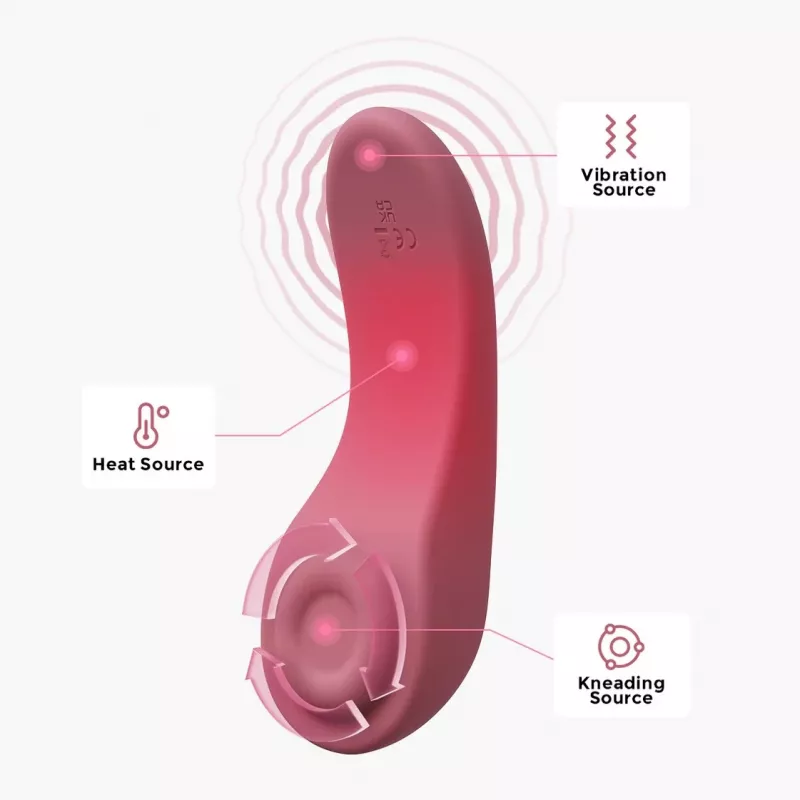Masażer laktacyjny U-grow Momcozy LM02 — elektryczny masażer piersi wspomagający karmienie piersią