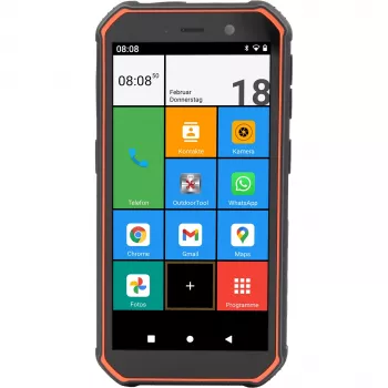 Smartfon Olympia TREK 5,5 cala 3 GB 32 GB Czarny Pomarańczowy