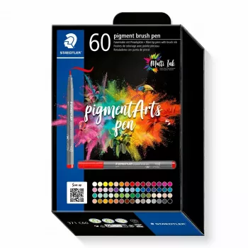 Zestaw pędzelkowych pisaków Staedtler Pigment Arts 60 szt.