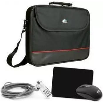 Zestaw startowy torba na notebooka 43,9 cm 17.3 czarna - Etui (SET030-66067015)