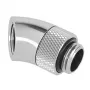 Adapter obrotowy Barrow 45° G1/4 męski na G1/4 żeński, srebrny, model TWT45-B01 s