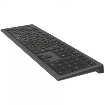 Logickeyboard LKB-OSX-A2M-DE Klawiatura USB QWERTZ Niemiecka Czarna (LKB-OSX-A2M-DE)
