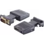 Adapter VGA na HDMI ShiverPeaks 10-01005 z gniazdem audio 3,5 mm