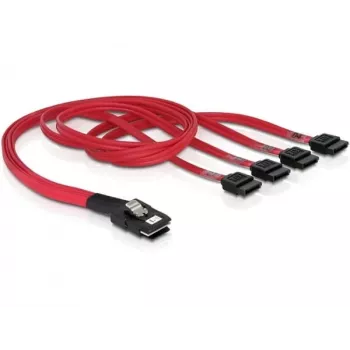 Delock - SATA- / SAS-kabel - 4-Lane - SATA (W) to 36 PIN 4iMini MultiLane (M) - 50 cm (83057)