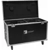 Roadinger flightcase na 2× DMH-640 z kółkami — waliza transportowa ochronna