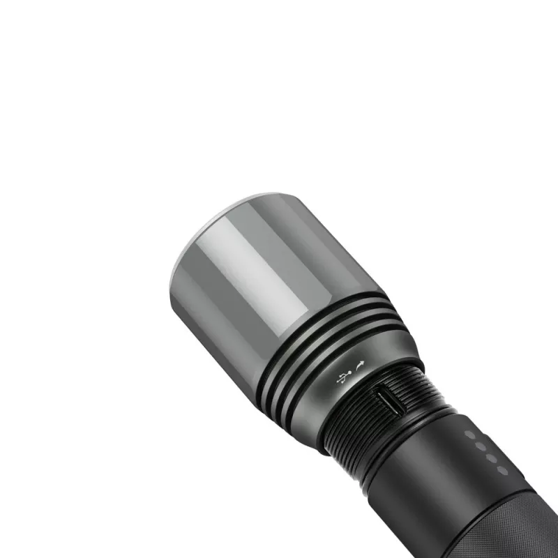 Latarka ręczna Nextool T10 — 2000 lm, zasięg 220 m, USB-C, IPX7, korpus aluminiowy, 152 mm