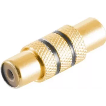 Adapter ShiverPeaks 57040-MGS Cinch (RCA) żeński na Cinch (RCA) żeński, złącze metalowe
