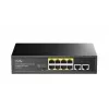 Przełącznik sieciowy Cudy FS1010PG — 10/100 Mbps, 8 portów PoE, 2 uplink, budżet PoE 120 W, obudowa metalowa