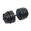 REBEL ACTIVE Regulowany hantel bitumiczny z łącznikiem 1x20kg
