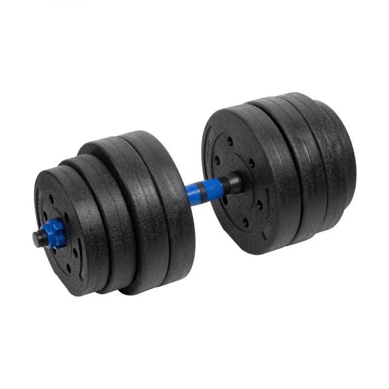 REBEL ACTIVE Regulowany hantel bitumiczny z łącznikiem 1x20kg