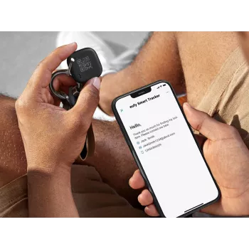 Bluetooth tracker Anker Eufy SmartTrack Link — zestaw 2 szt., zapobiegający zgubieniu dla iPhone'a i iPada
