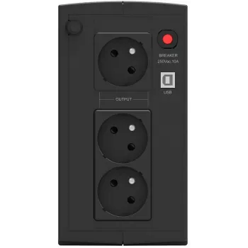 PowerWalker 10121071 zasilacz awaryjny (UPS) Line-Interactive 1 kVA 600 W 3 gniazda wyjściowe