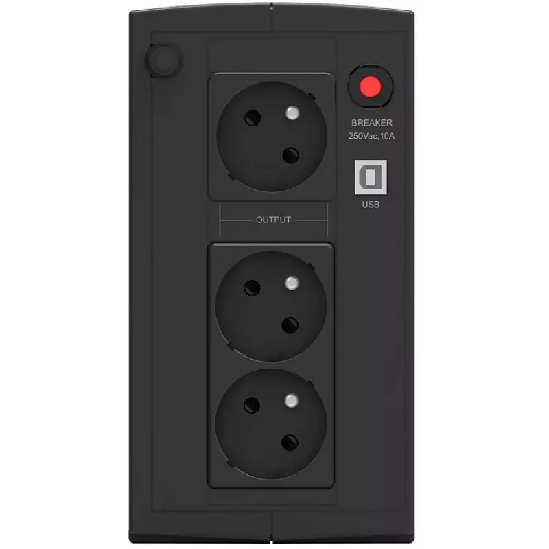 PowerWalker 10121071 zasilacz awaryjny (UPS) Line-Interactive 1 kVA 600 W 3 gniazda wyjściowe