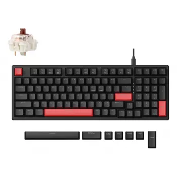 Lemokey X5 przewodowa mechaniczna klawiatura gamingowa