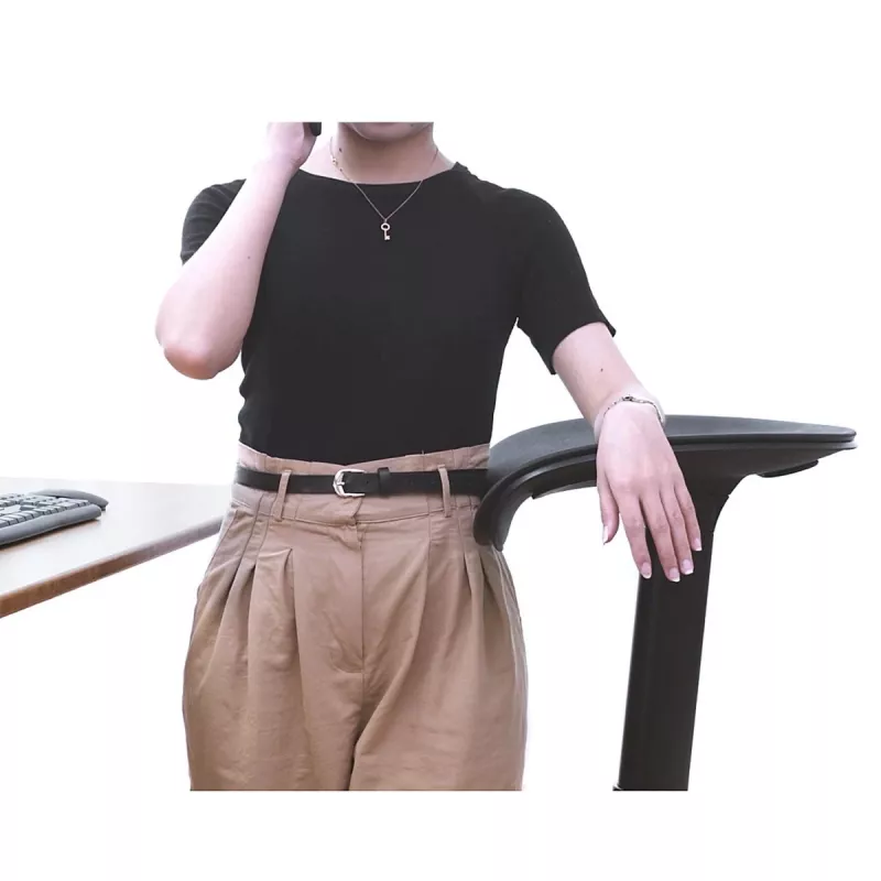 Fotel ergonomiczny MACLEAN MC-872 — z regulacją wysokości, mechanizmem odchylania