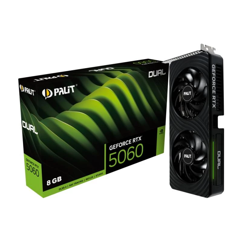 Palit GeForce RTX 5060 Dual 8GB GDDR7 Karta Graficzna