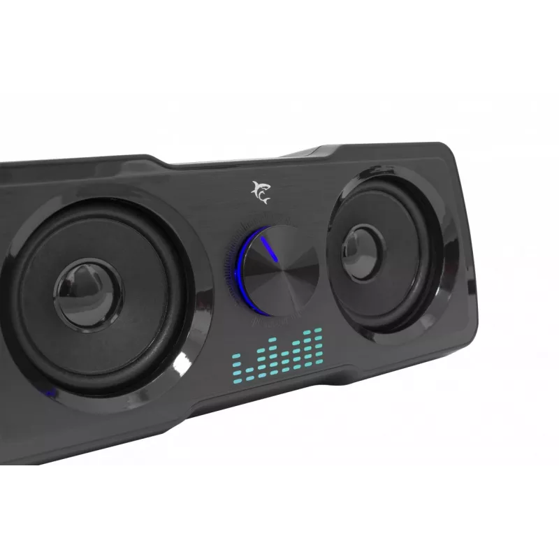 White Shark GSP-968 Mood RGB Gaming 2.2 Zestaw Głośników Czarny