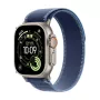 Apple Watch Ultra 3 GPS + Cellular 49mm Natural Titanium Case z pętlą Trail Loop Blue/Bright Blue - S/M | Apple