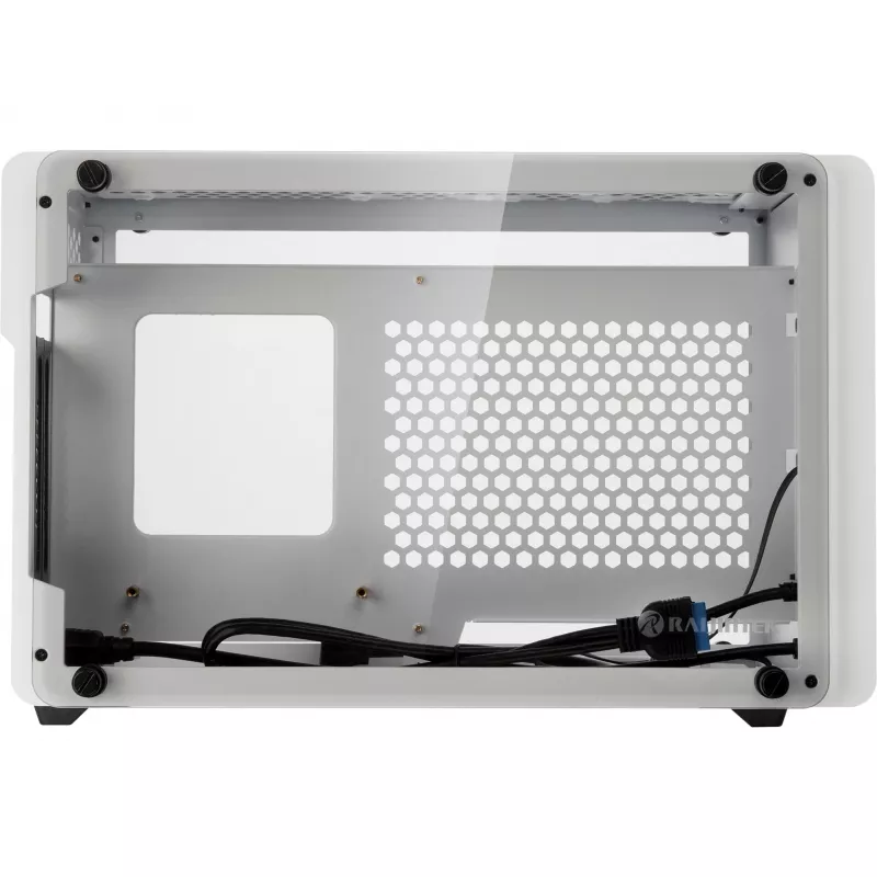 Obudowa RAIJINTEK Ophion Mini-ITX ze szkłem hartowanym - biała - obudowa - Mini-ITX