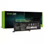 Bateria zielony Cell LE125 do Lenovo IdeaPad (7,4 V, 3500 mAh, LiPo, czarna)