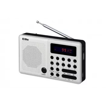 Eltra Radio Pliszka USB, FM biały