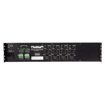 Wzmacniacz audio AUDAC CAP412 4.0 kanałów 480 W klasa D czarny