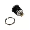 DimasTech PD220 wandaloodporny przycisk 25 mm Czarnyline Dot RGB