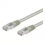 Wentronic Goobay Kabel krosowy CAT 5e, SF/UTP, szary, 3 m - mieszanka miedzi CCA (50146)