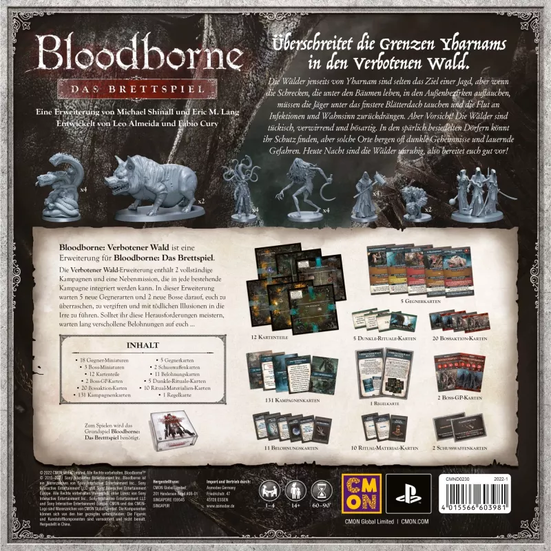 Bloodborne: Gra planszowa - Zakazany Las (dodatek)