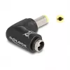 Łącznik przewodowy DeLOCK 80795 DC 5.5 x 2.1 Czarny Męski/Żeński
