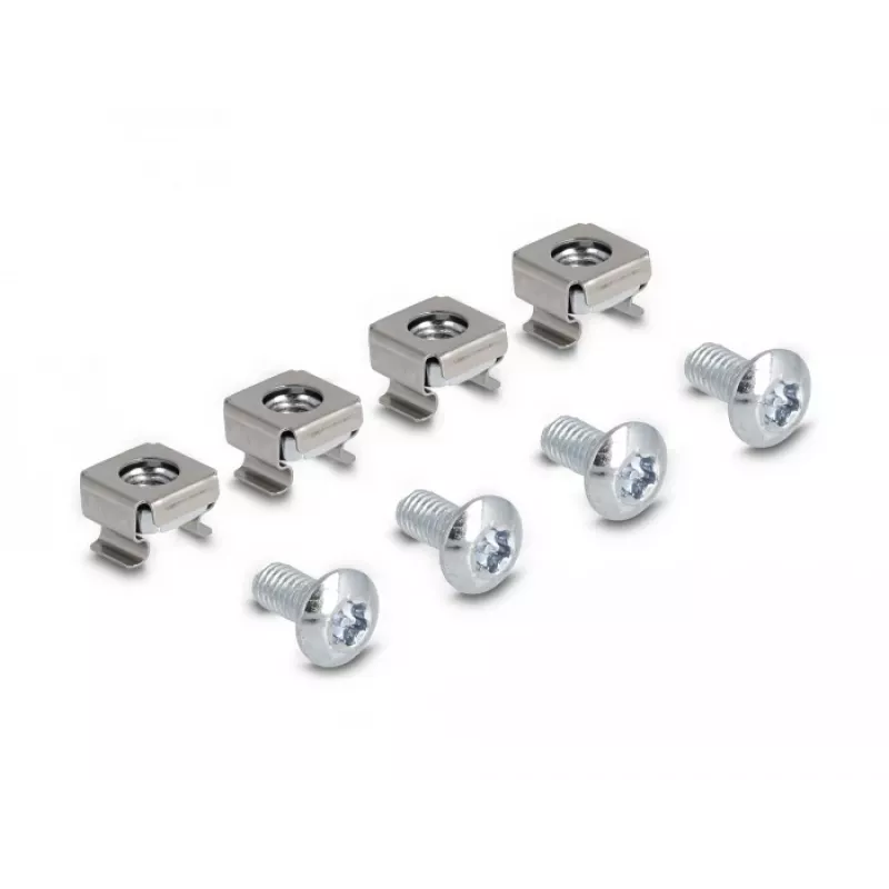 Uchwyt montażowy DeLOCK 19 cali 450x40mm 2 sztuki Czarny Metal