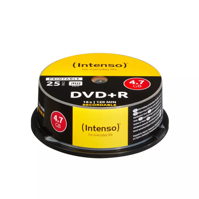 DVD+R Intenso 4.7GB do druku 16x 25 szt.