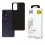 Etui ochronne 3MK do Motorola Moto G35 5G — matowe wykończenie, czarny