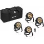 LED PARty Spot EUROLITE 42110204 RGB WW Silent — Reflektor LED PAR, RGB + ciepła biel