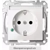 MERTEN Gniazdo wtykowe SCHUKO 16 A MEG2305-0319, termoplast, białe polarnie, ochrona przeciwprzepięciowa MEG23 MEG2305-0319 (MEG2305-0319)