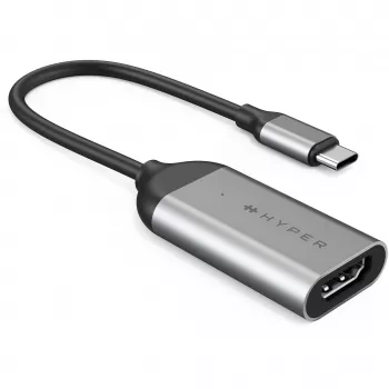 HYPER HD-H8K USB Type-C HDMI Stal nierdzewna