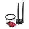 Wewnętrzna karta sieciowa WLAN Bluetooth Cudy WE9300S PCIe, Wi‑Fi 7 (802.11be) Tri‑band 2.4/5/6 GHz, 5765 Mbit/s, Bluetooth 5.4, zewnętrzna antena 2x2