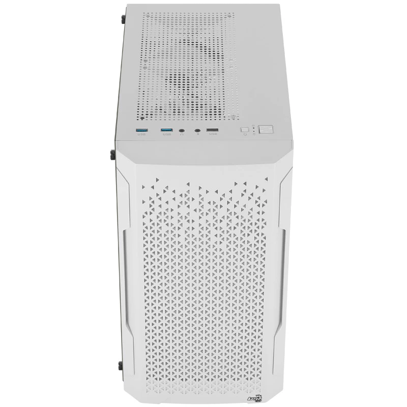 ATX AEROCOOL TRINITY MINI FRGB MICRO MINI TOWER CASE Z PANELEM SZKLANYM (BIAŁY)